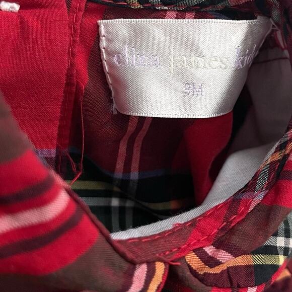 Eliza James Kids Tartan Jon Jon - Picture 4 of 9